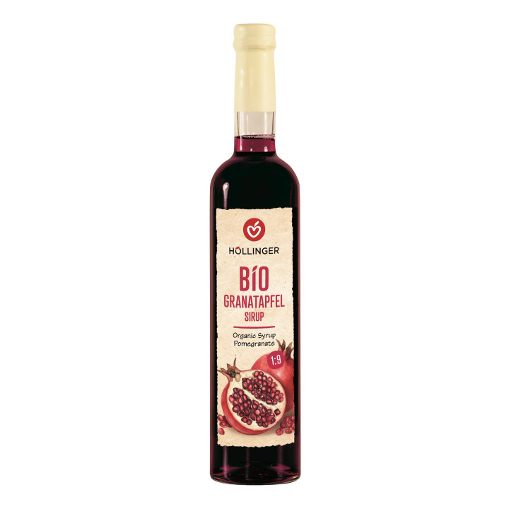 Syrop o Smaku Granatu BIO 500 ml - Hollinger | HOLLINGER - Ekochatka