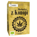 Herbatka Liść Konopi (20 x 0,8 g) BIO 16 g - Mir-lek