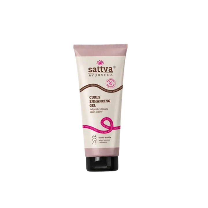 Żel Podkreślający Skręt Loków 200 ml - Sattva | SATTVA - Ekochatka