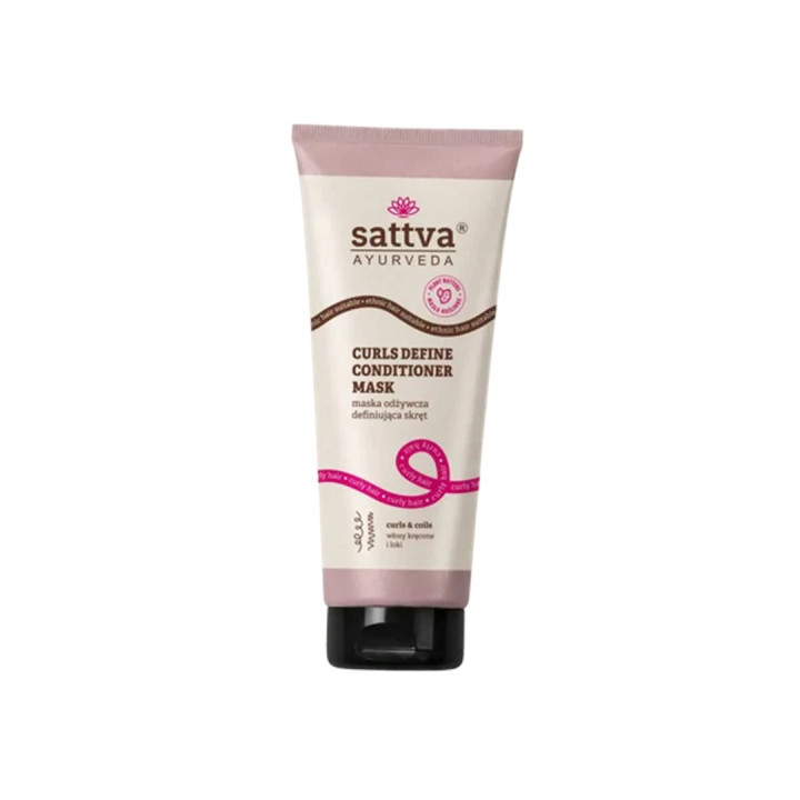 Maska Odżywcza Definiująca Skręt 200 ml - Sattva | SATTVA - Ekochatka