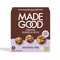 Granola Bites z Czekoladą Bezglutenowe (5 x 24 g) BIO 120 g - Madegood