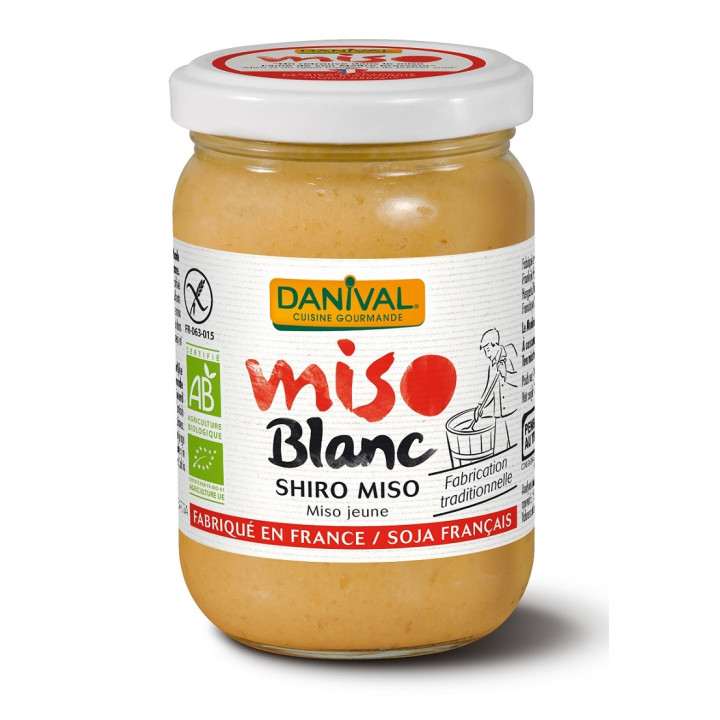 Miso Shiro Białe (pasta z Ryżu i Soi) BIO 200 g | DANIVAL - Ekochatka