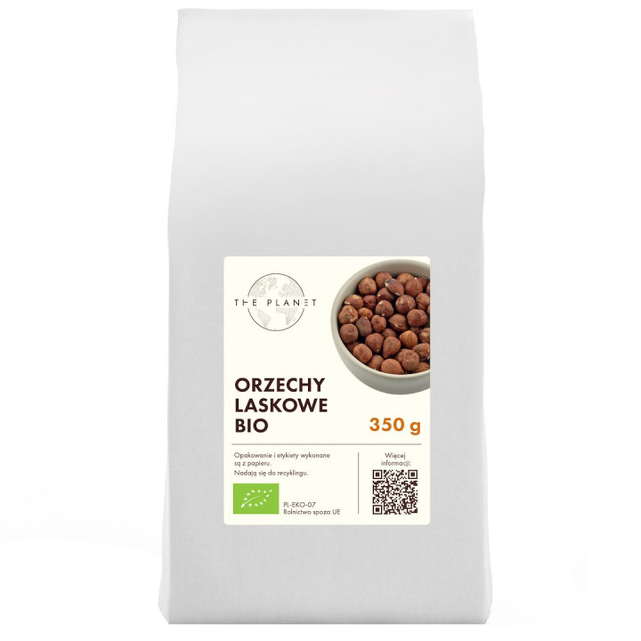 Orzechy Laskowe BIO 350 g - The Planet | THE PLANET - Ekochatka