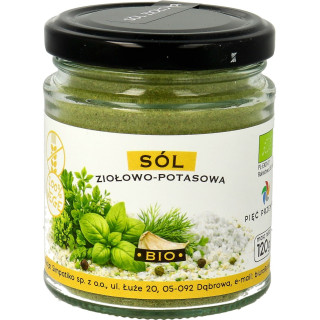 Sól Ziołowo - Potasowa Bezglutenowa BIO | PIĘĆ PRZEMIAN - Ekochatka