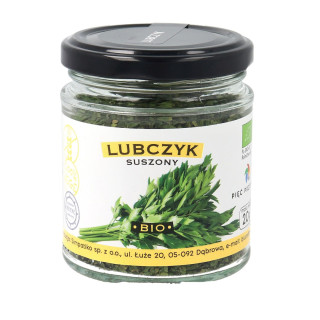 Lubczyk Suszony Bezglutenowy BIO 20 g - | PIĘĆ PRZEMIAN - Ekochatka
