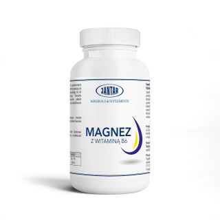 Magnez + Witamina B6 90 kapsułek - Jantar | JANTAR - Ekochatka