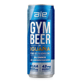 Piwo Bezalkoholowe Gym Beer BCAA Wegańskie 330 ml - Iguana - Ekochatka