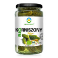 Ogórki Korniszony Deluxe Bezglutenowe BIO 400 g - Biofood