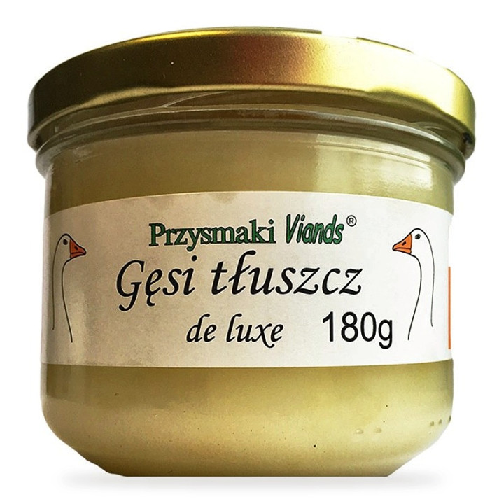 Smalec Gęsi Bez Dodatków 180 g - Viands - Ekochatka