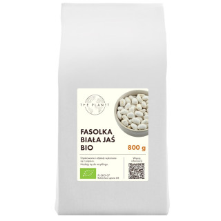 Fasolka Biała Jaś BIO 800 g - The Planet | THE PLANET - Ekochatka