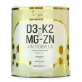 Witamina K2 + D3 + Magnez + Cynk Wegańska 60 Kapsułek - So Good!