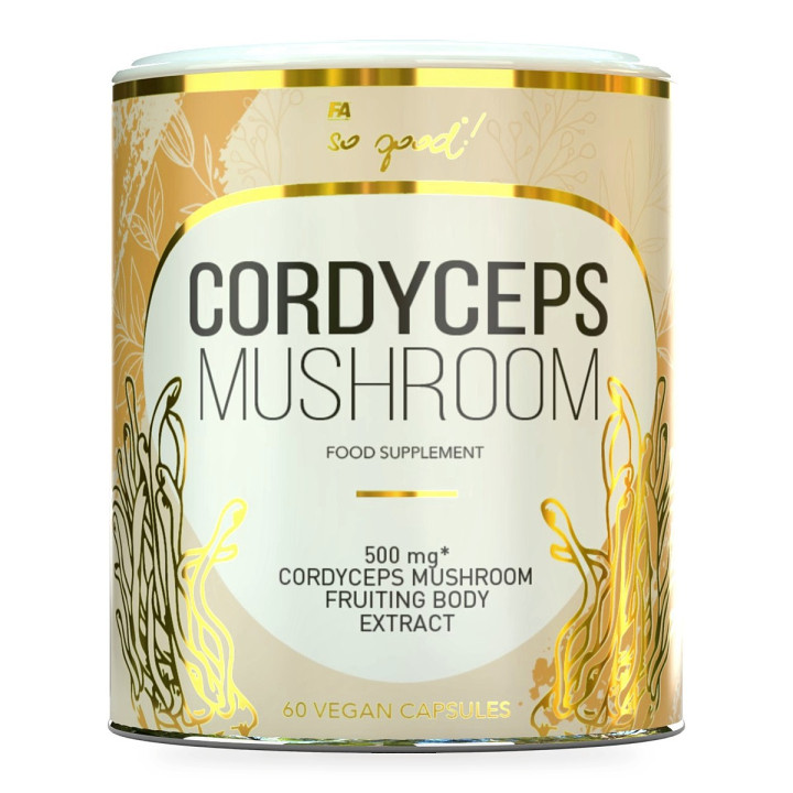 Cordyceps Ekstrakt 500 mg Wegański 60 Kapsułek - So Good! - Ekochatka