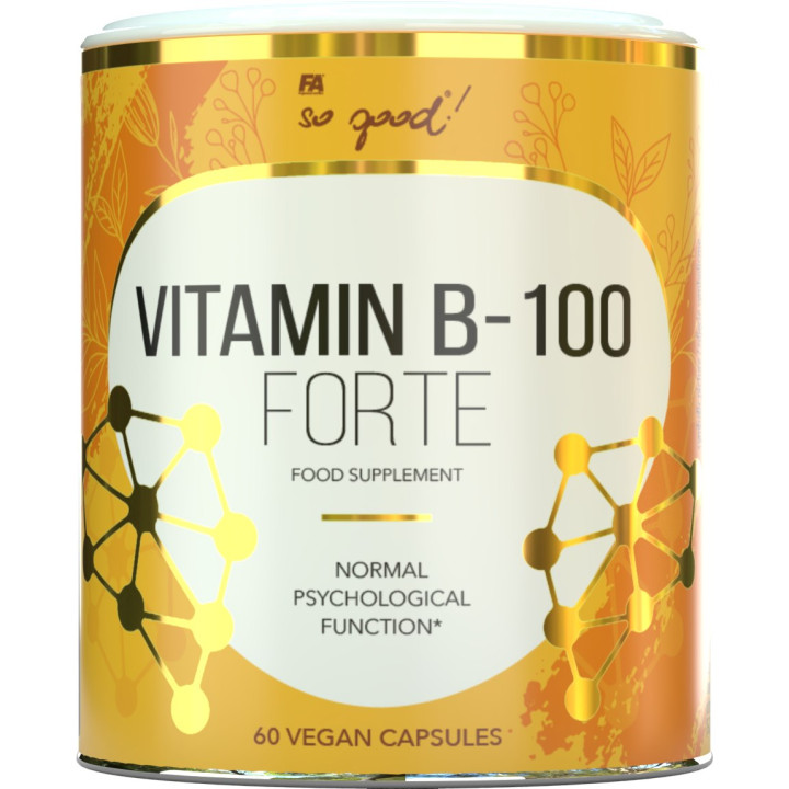 Witamina B-100 Forte 60 kapsułek - So Good! | SO GOOD! - Ekochatka