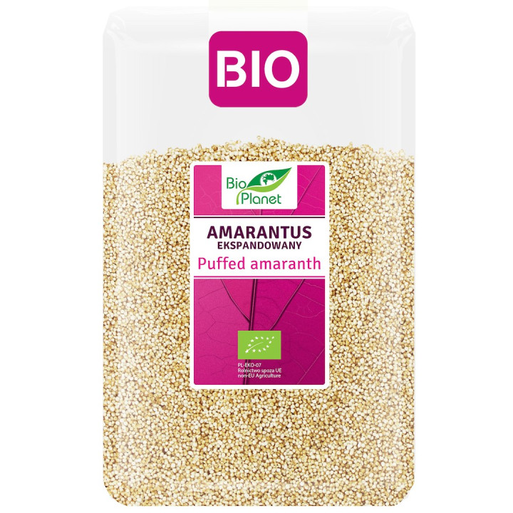 Amarantus Ekspandowany BIO | BIO PLANET - SERIA RÓŻOWA - Ekochatka