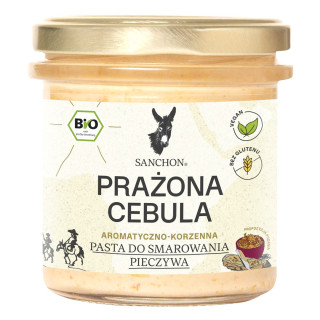 Pasta Kanapkowa Prażona Cebula Bezglutenowa BIO | SANCHON - Ekochatka