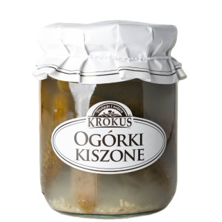 Ogórki Kiszone Bezglutenowe 480 g (280 g) - | KROKUS - Ekochatka