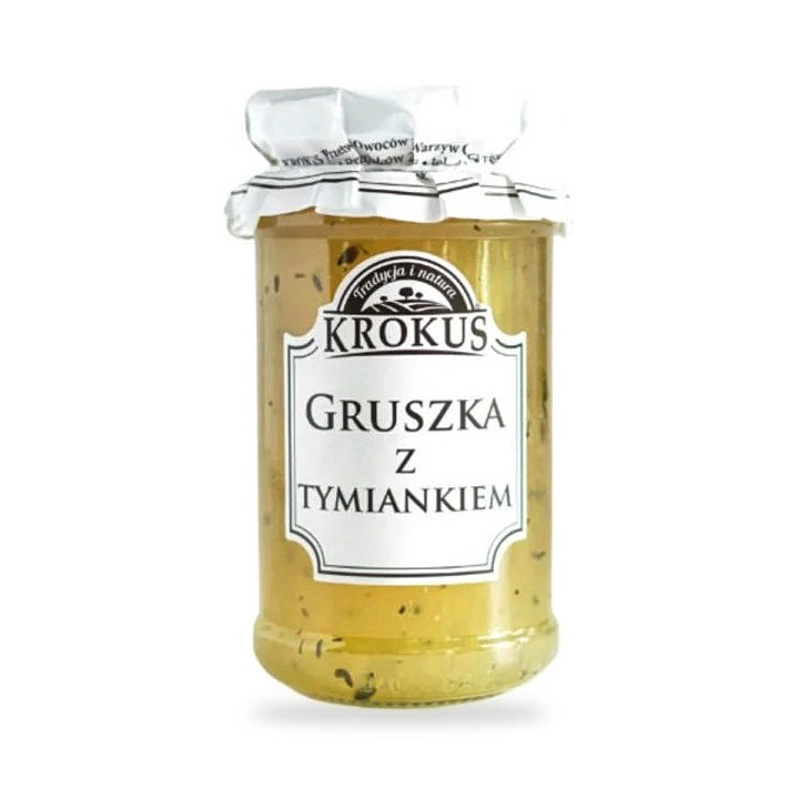 Gruszka z Tymiankiem Wegańska 235 g - Krokus - Ekochatka