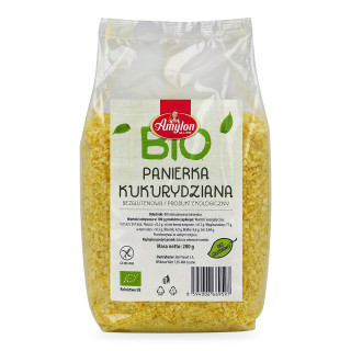 Panierka Kukurydziana Bezglutenowa BIO 200 g - Amylon - Ekochatka