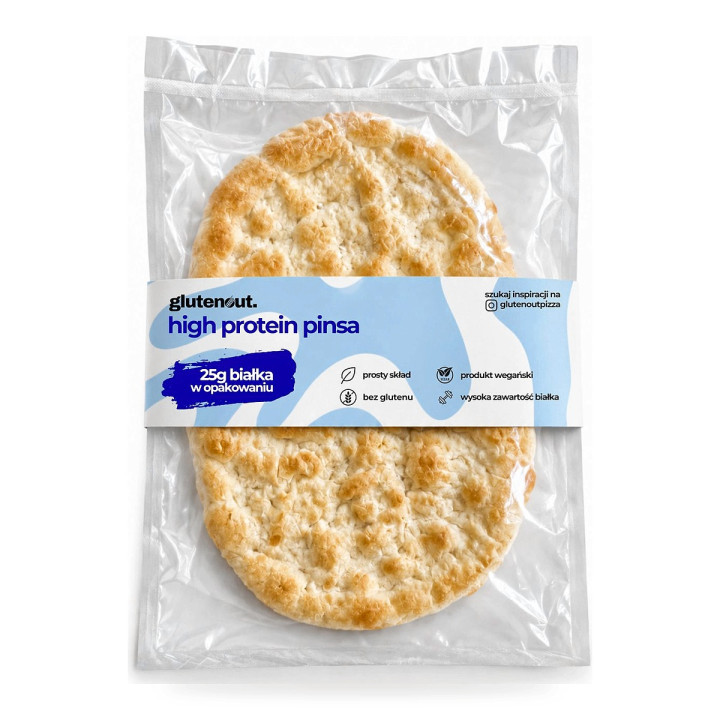 Pinsa Proteinowa Bezglutenowa Wegańska 250 g - Gluten Out - Ekochatka