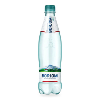 Woda Mineralna Gazowana Naturalna Wysokozmineralizowana 500 ml - Borjomi