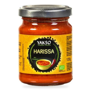 Sos Harissa Wegański BIO 125 g - Yakso - Ekochatka