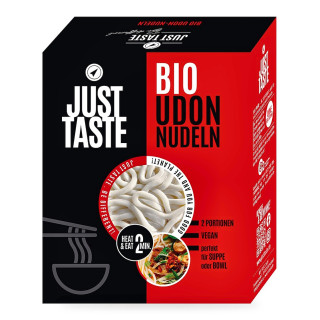 Makaron Udon Wegański BIO 300 g - Just Taste - Ekochatka