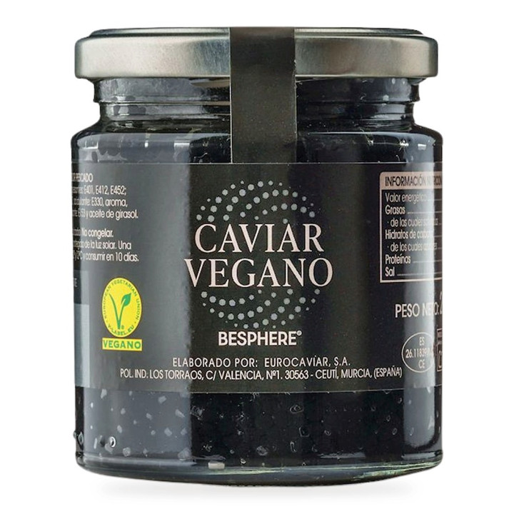 Kawior Wegański Czarny 200 g - Eurocaviar - Ekochatka