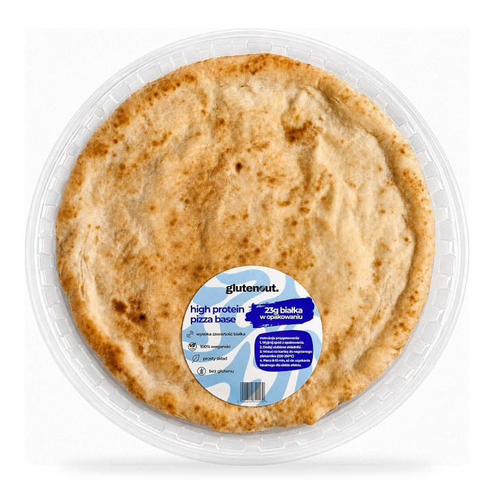 Spód do Pizzy Bezglutenowy Proteinowy Wegański 230 g - Gluten Out