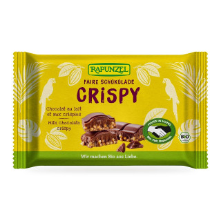 Czekolada Mleczna z Chrupkami Zbożowymi BIO 100 g - Rapunzel