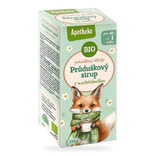 Syrop Dla Dzieci z Tymianku i Dzikiej Róży od 1 Roku BIO 250 g - Apotheke
