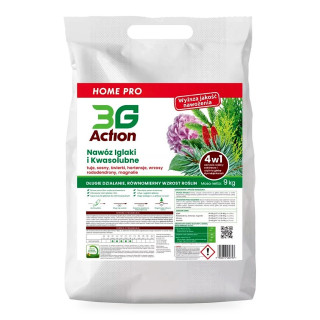 Nawóz do Iglaków i Roślin Kwasolubnych 4w1 ECO 9 kg - 3G Action