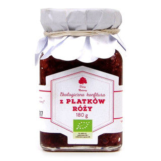 Konfitura z Płatków Róży BIO 180 g - Dary Natury - Ekochatka