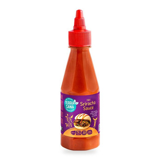 Sos Sriracha z Ostrej Papryki Chili Bezglutenowy BIO 250 g - Terrasana