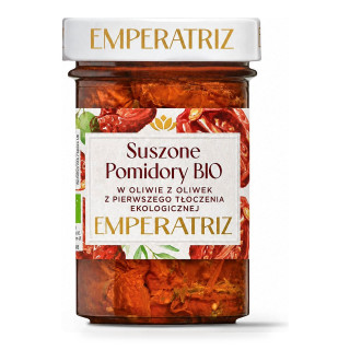 Pomidory Suszone w Oliwie z Oliwek Extra Virgin BIO 180 g - Emperatriz