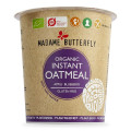 Owsianka Błyskawiczna Jabłko - Jagoda Bezglutenowa BIO 55 g - Madame Butterfly
