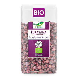Żurawina Suszona Niesłodzona BIO 100 g - BIO Planet - Ekochatka
