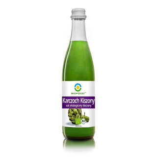 Sok z Karczocha Kiszonego Bezglutenowy BIO 500 ml - Biofood