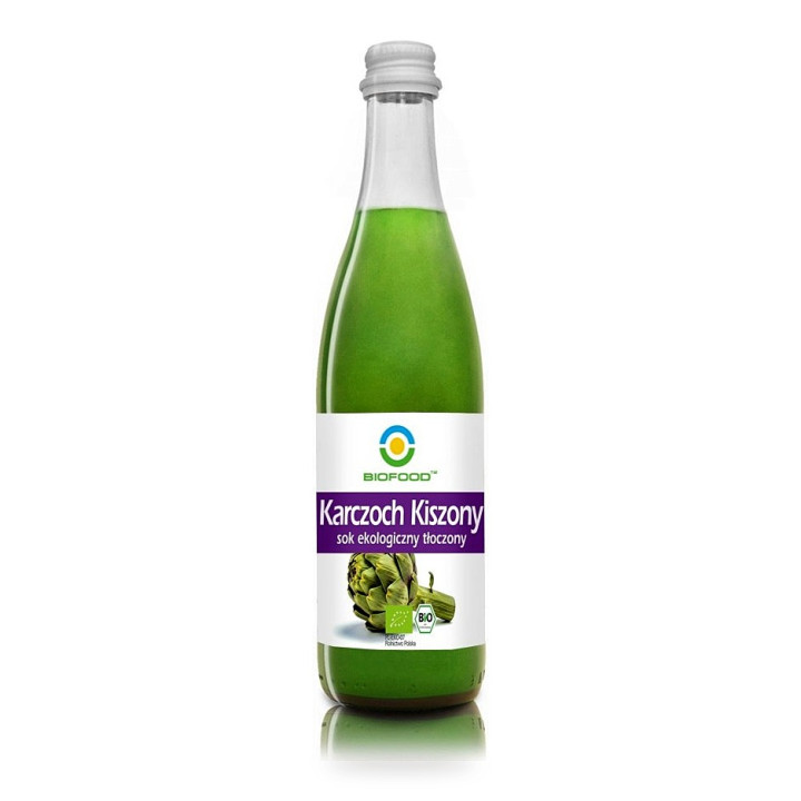 Sok z Karczocha Kiszonego Bezglutenowy BIO 500 ml - Biofood