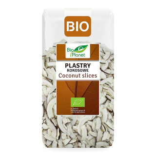 Plastry Kokosowe BIO Wegańskie 400 g - BIO Planet - Ekochatka