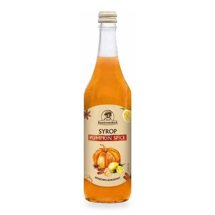 Syrop Dyniowo-Korzenny Wegański 500 ml - Rembowscy - Ekochatka
