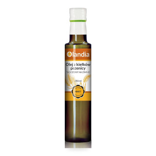 Olej z Kiełków Pszenicy Tłoczony na Zimno Wegański 250 ml - Olandia