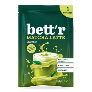 Matcha Latte Bez Dodatku Cukrów BIO 40 g - Bett'r - Ekochatka