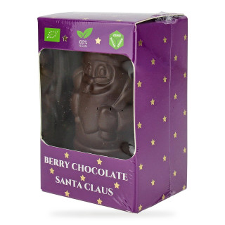 Mikołaj z Czekolady Jagodowej bez Dodatku Cukrów BIO 75 g - Cocoa