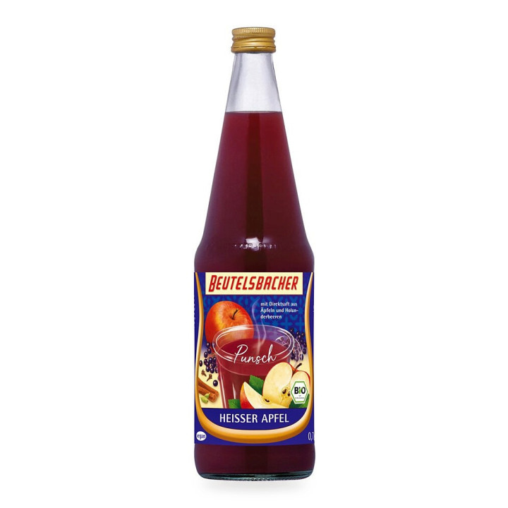 Grzaniec Bezalkoholowy Jabłko i Czarny Bez BIO 700 ml - Beutelsbacher