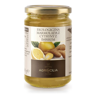 Marmolada z Cytryn z Imbirem BIO 360 g - Agrisicilia - Ekochatka
