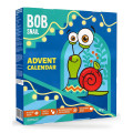 Kalendarz Adwentowy dla Dzieci Bez Cukru z Zabawkami Bezglutenowy 97 g - Bob Snail