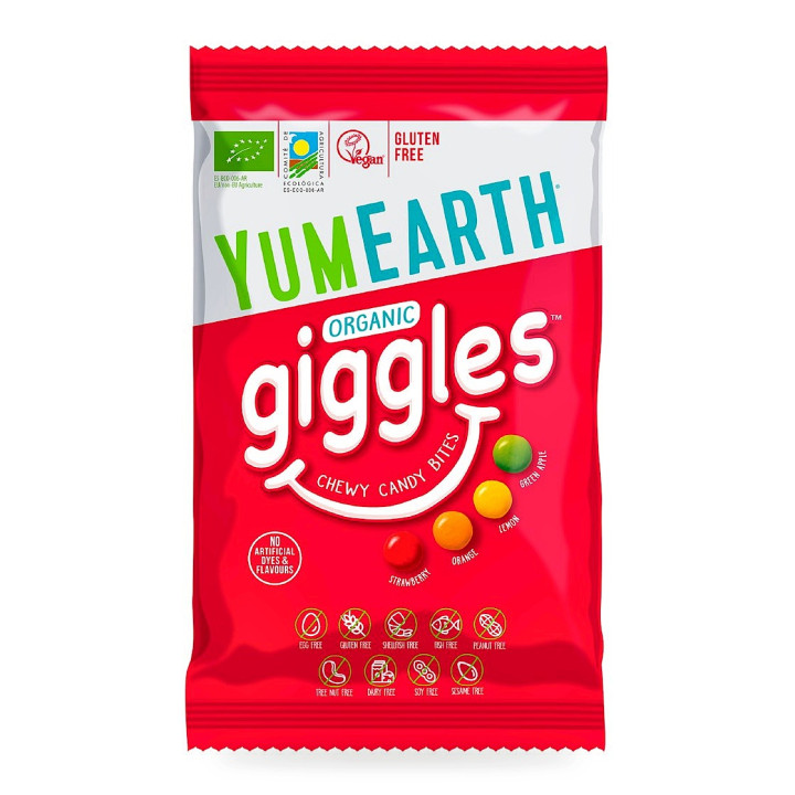 Draże Owocowe Miękkie Bezglutenowe BIO 40 g - Yum Earth - Ekochatka