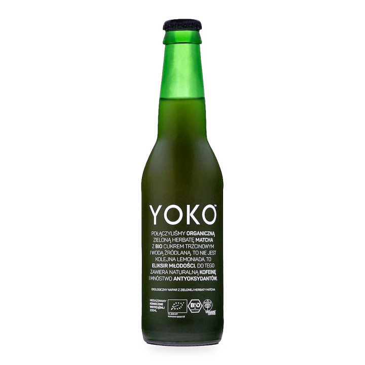 Napój z Zielonej Herbaty Matcha Cytrus Bezglutenowy BIO 330 ml - Yoko