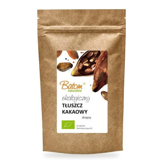 Tłuszcz Kakaowy BIO 100 g - Batom - Ekochatka