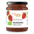 Mus Truskawkowy 100% bez Dodatku Cukru BIO 260 g - Batom